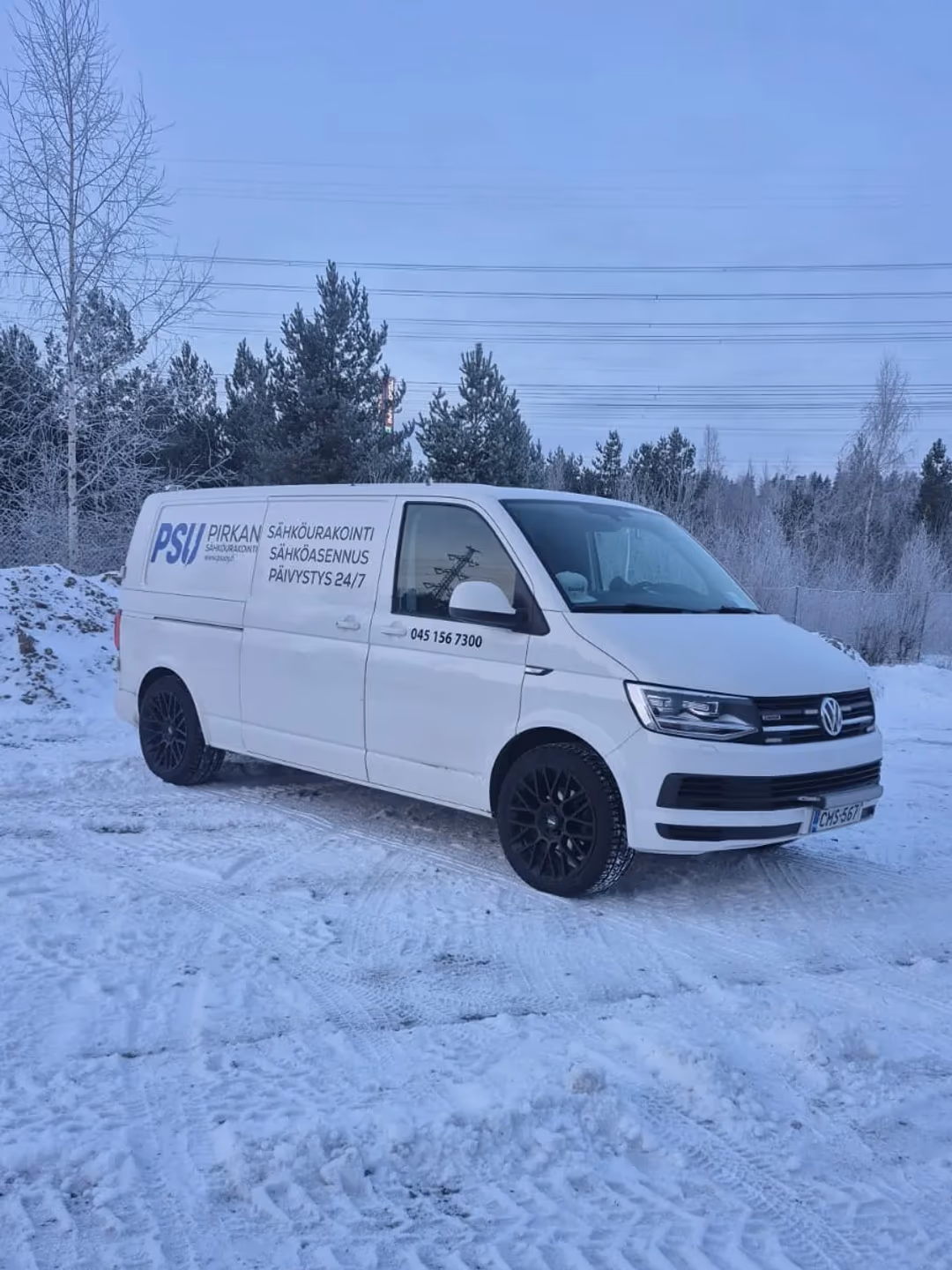 Pirkan Sähköurakoinnin pakettiauto